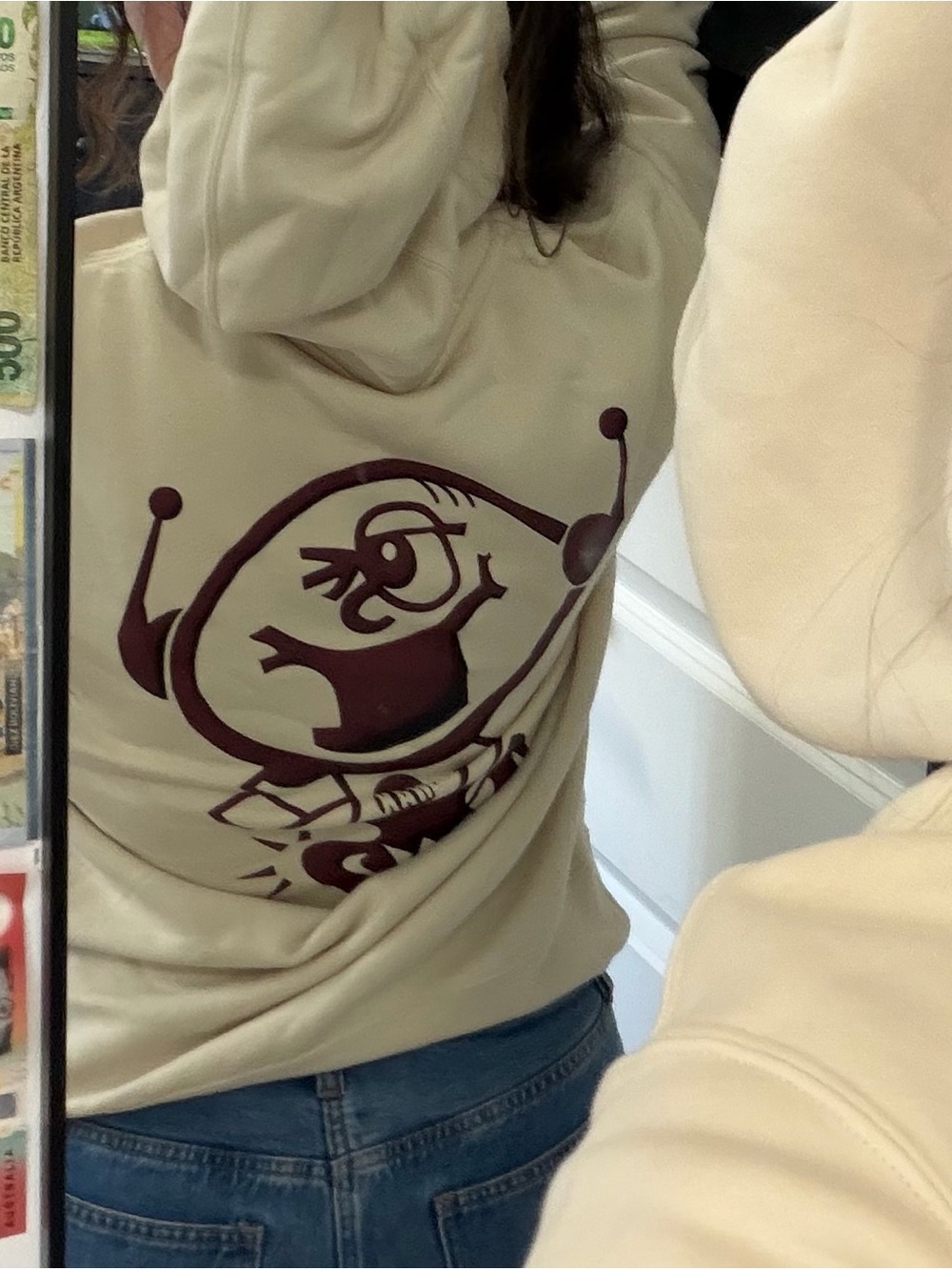 Nike Hoodie - Cream - Picture 3 of 4